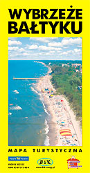 Mapa Turystyczna Wybrzeże Bałtyku